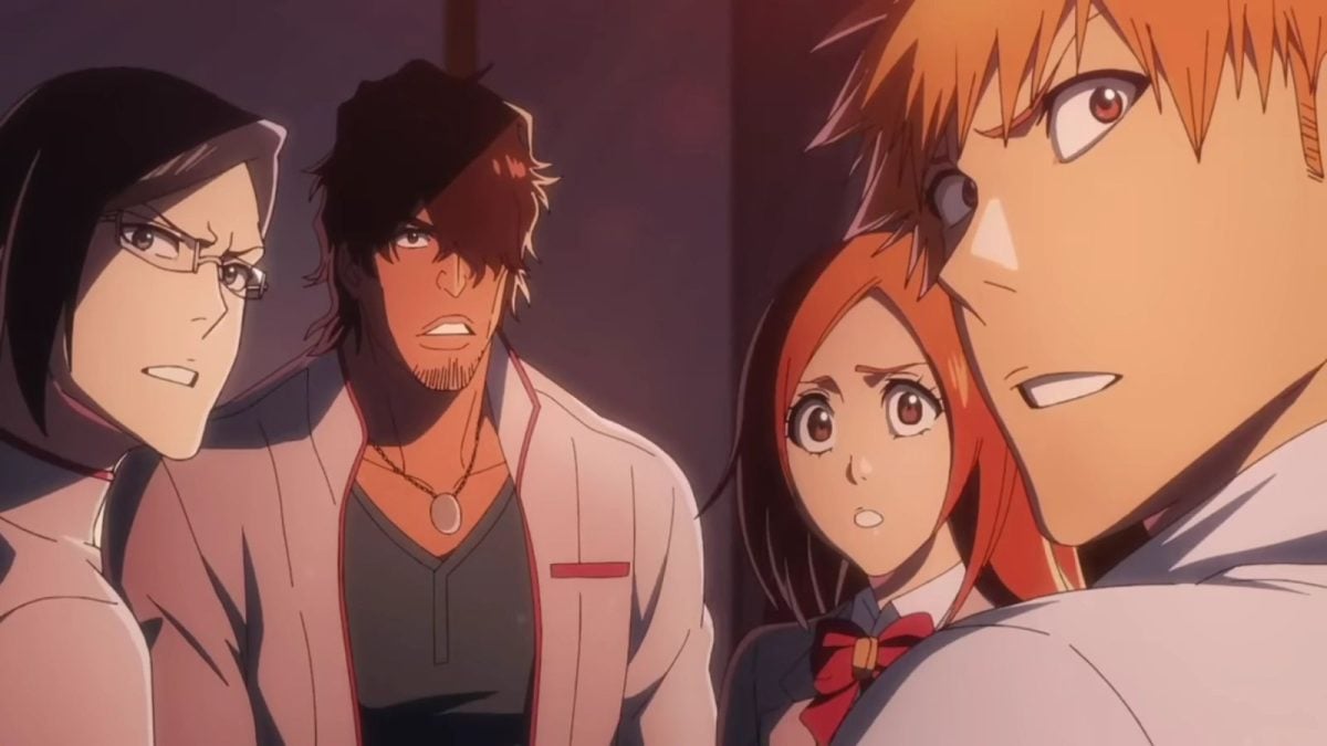 Ichigo and his friends from Bleach: Thousand Year Blood War anime 