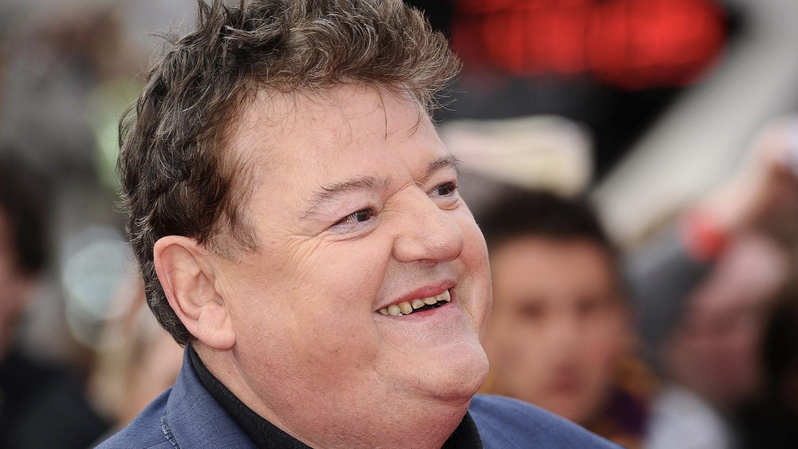 Robbie Coltrane attends the World Premiere of Harry Potter and The Deathly Hallows - Part 2 at Trafalgar Square on July 7, 2011 in London, England.