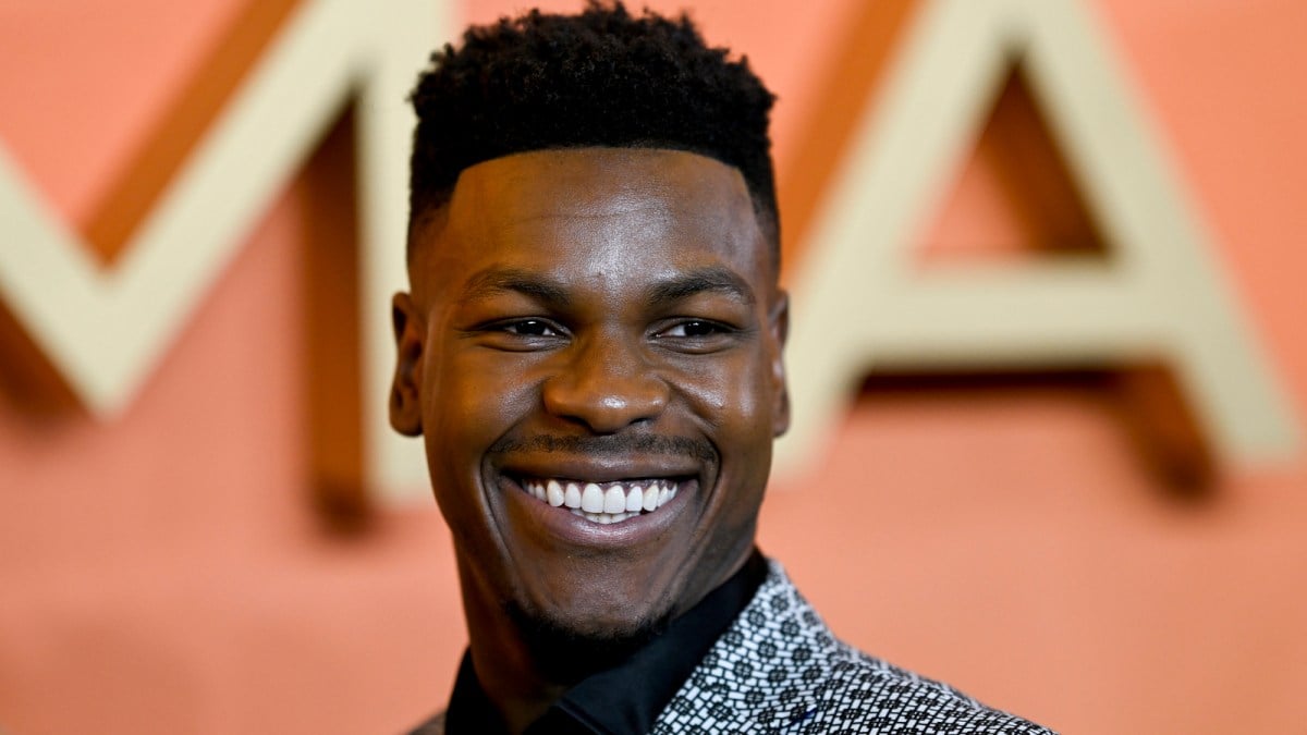 John Boyega attends "The Woman King" UK Gala