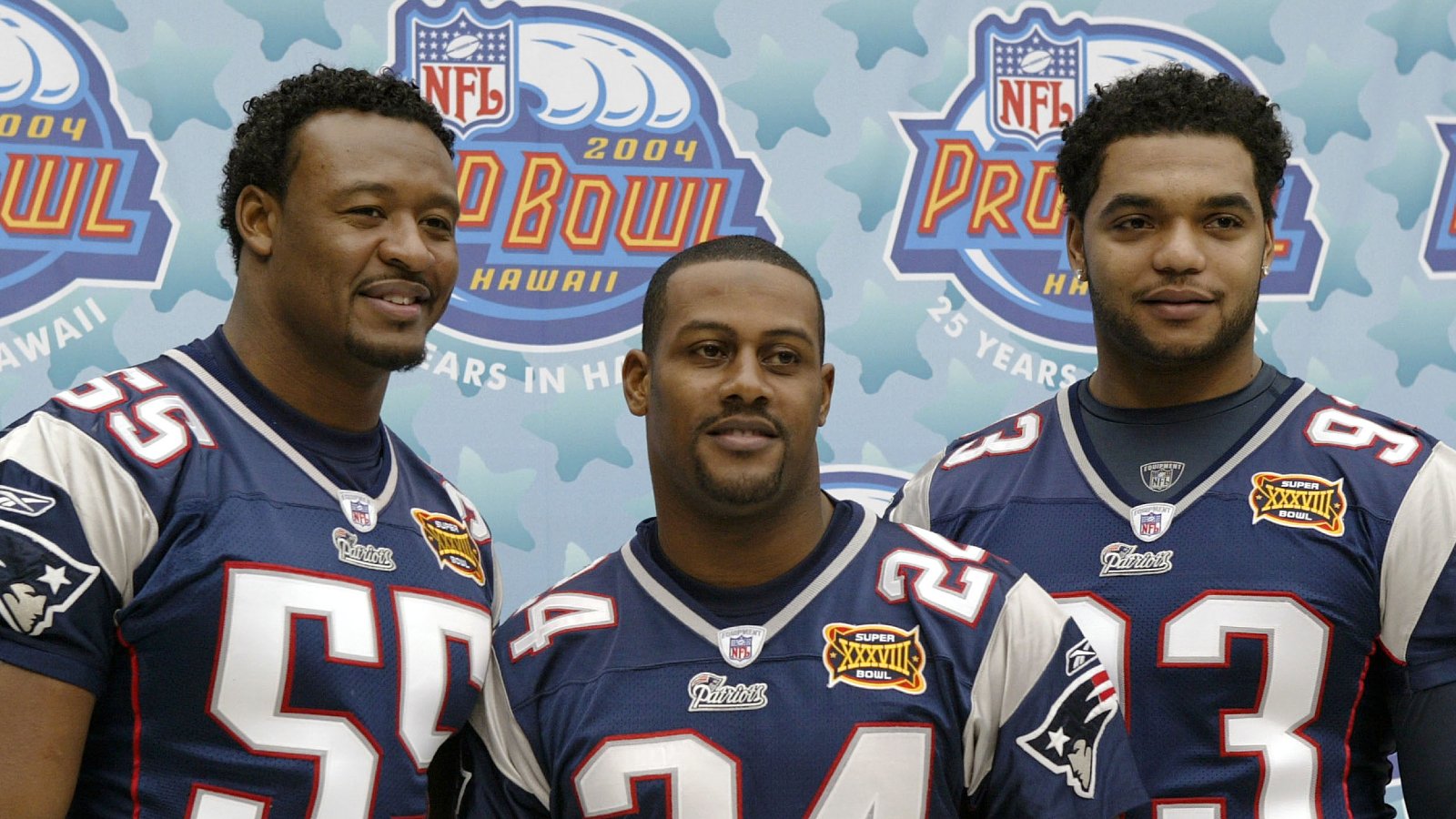 Willie McGinest. Ty Law, Richard Seymour