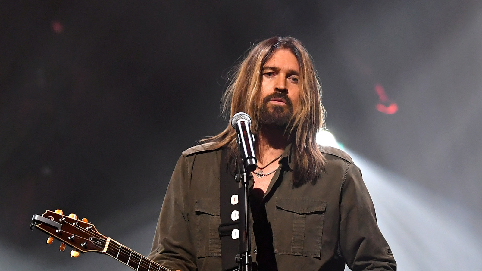 Billy Ray Cyrus performs onstage at the 24th annual Keep Memory Alive 'Power of Love Gala' benefit for the Cleveland Clinic Lou Ruvo Center for Brain Health at MGM Grand Garden Arena on March 07, 2020 in Las Vegas, Nevada.