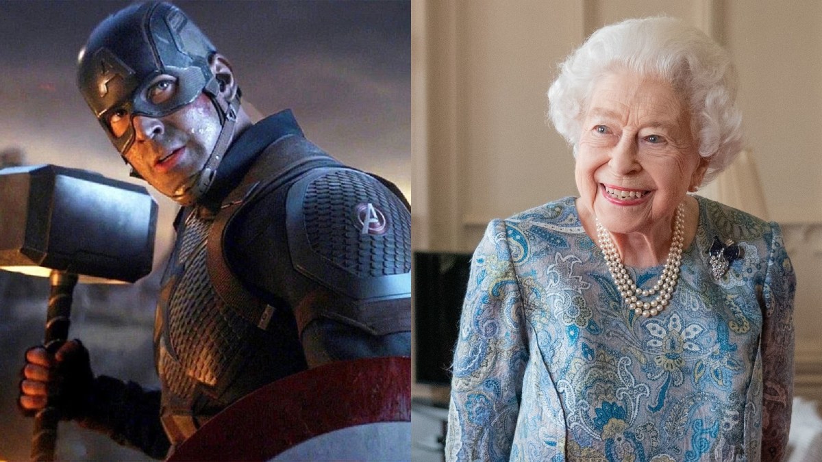 captain america avengers endgame queen elizabeth II