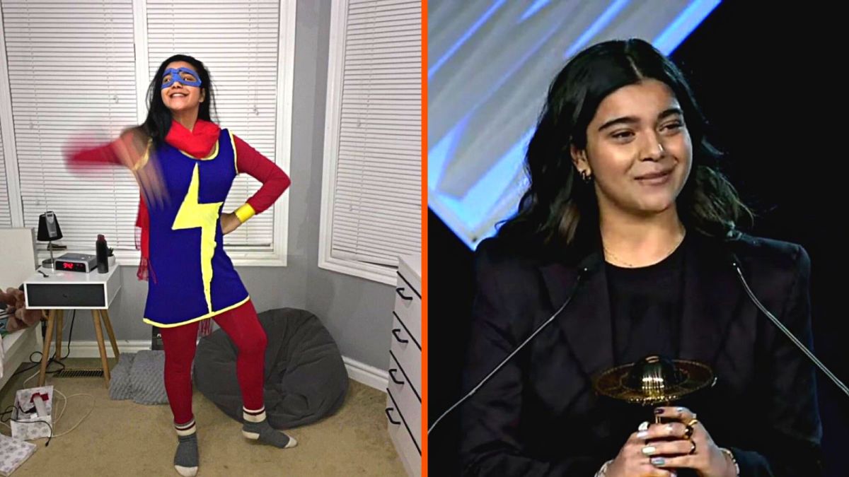 iman vellani cosplay ms. marvel saturn awards