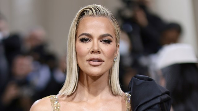 Khloé Kardashian attends The 2022 Met Gala Celebrating "In America: An Anthology of Fashion" at The Metropolitan Museum of Art on May 02, 2022 in New York City.