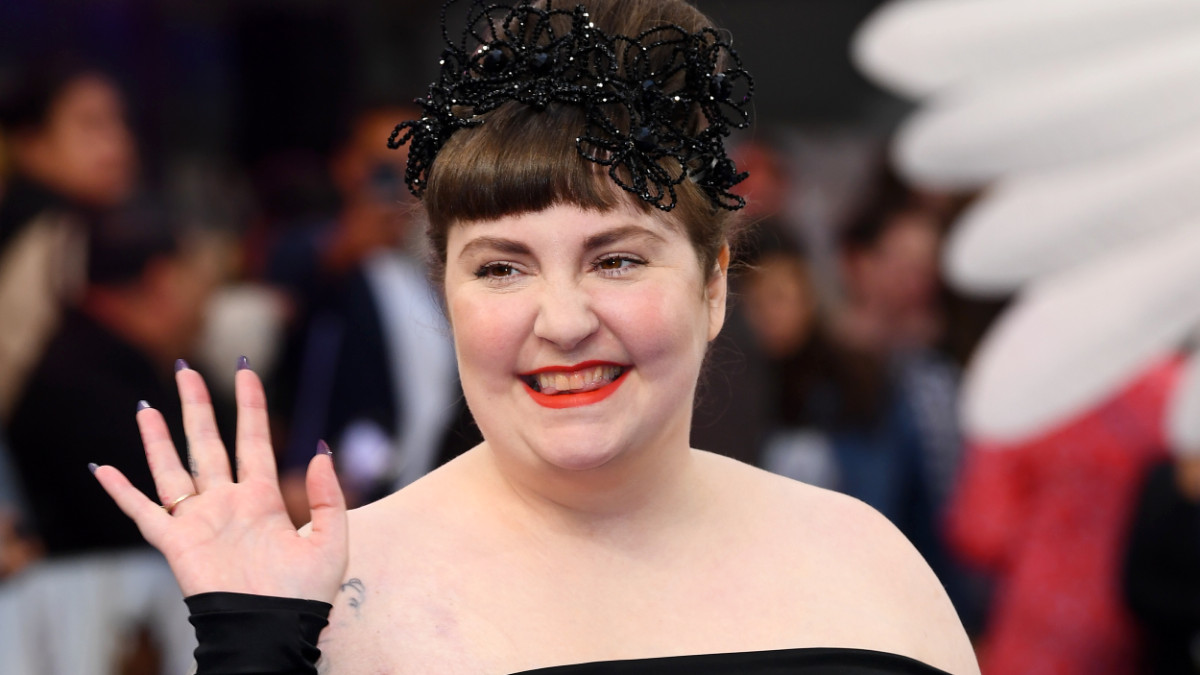 Director Lena Dunham attends the "Catherine Called Birdy" UK premiere at the Curzon Mayfair on September 20, 2022 in London, England.