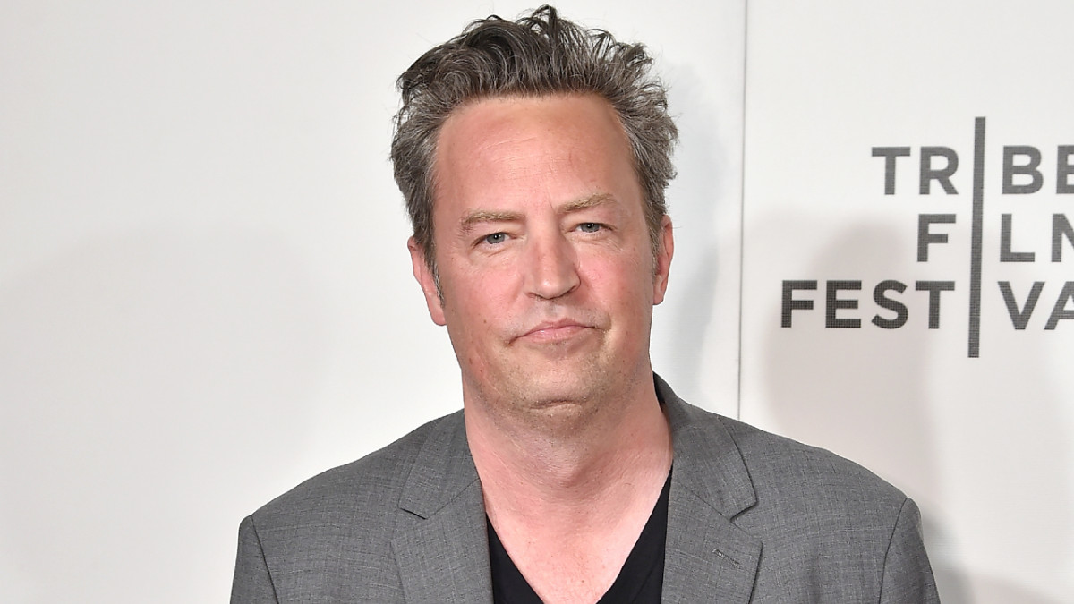 Matthew Perry attends "The Circle" Premiere at the BMCC Tribeca PAC on April 26, 2017 in New York City.