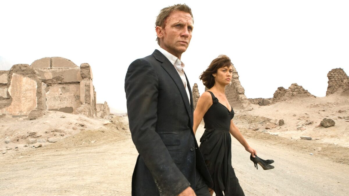 Daniel Craig and Olga Kurylenko in 'Quantum of Solace'