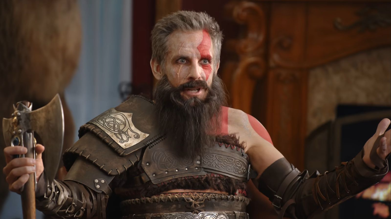 Ben Stiller Kratos God of war