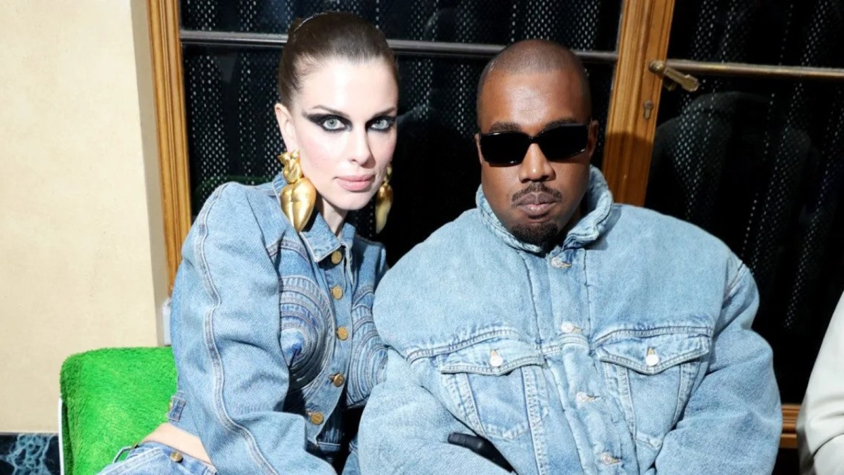 Julia Fox and Ye attend the Kenzo Fall/Winter 2022/2023 show as part of Paris Fashion Week on January 23, 2022 in Paris, France.Julia Fox and Ye attend the Kenzo Fall/Winter 2022/2023 show as part of Paris Fashion Week on January 23, 2022 in Paris, France.