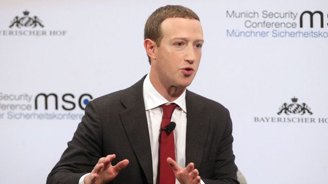 Mark Zuckerberg Facebook Meta