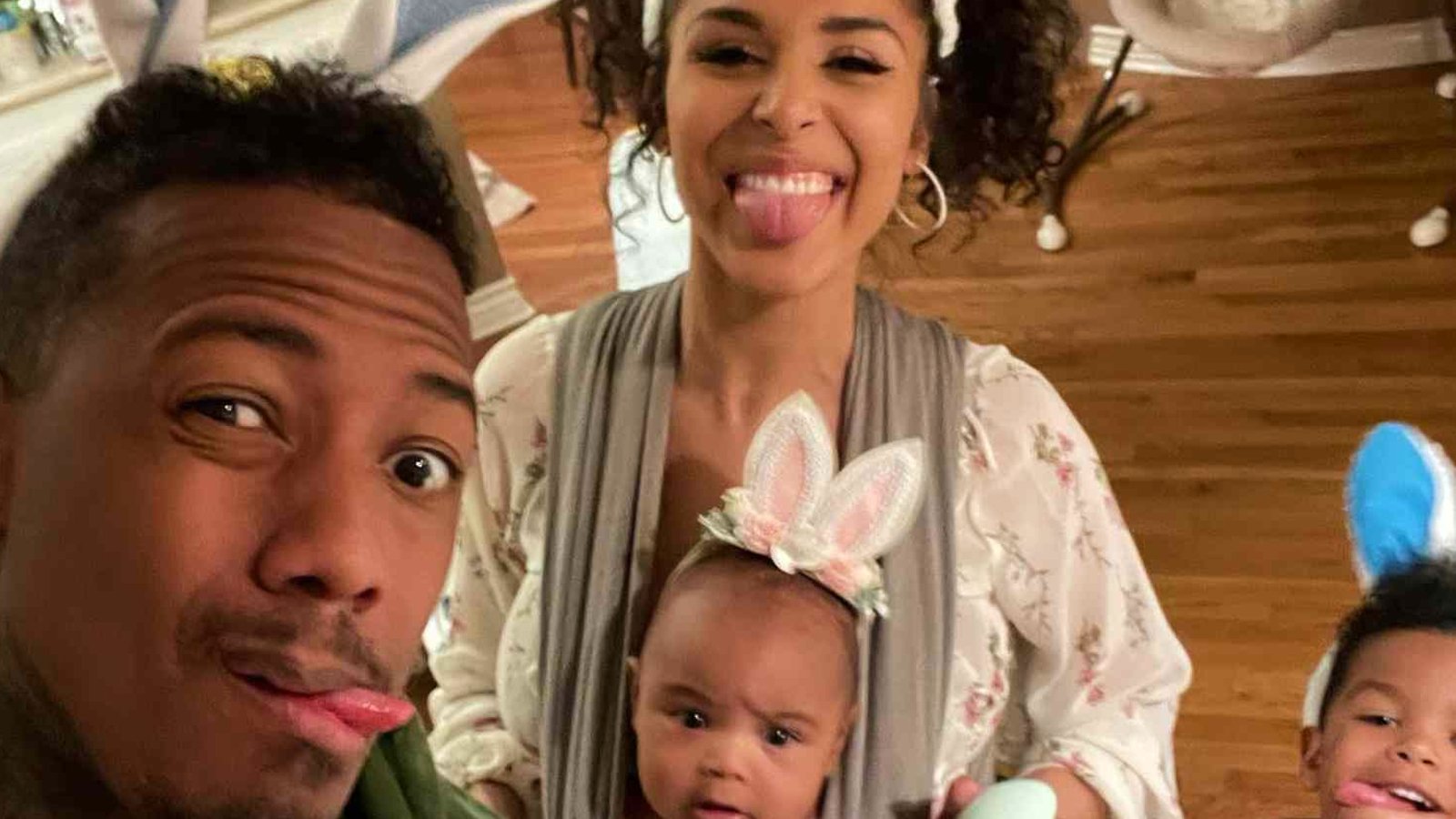 Nick Cannon with kids