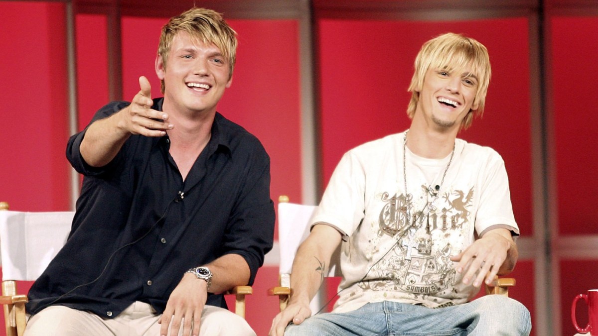 Nick Carter and Aaron Carter