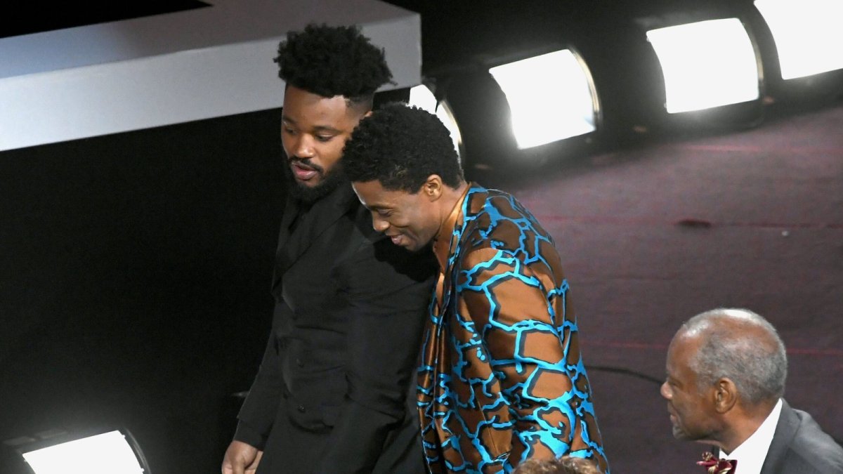 Ryan Coogler and Chadwick Boseman at the NAACP Image Awards