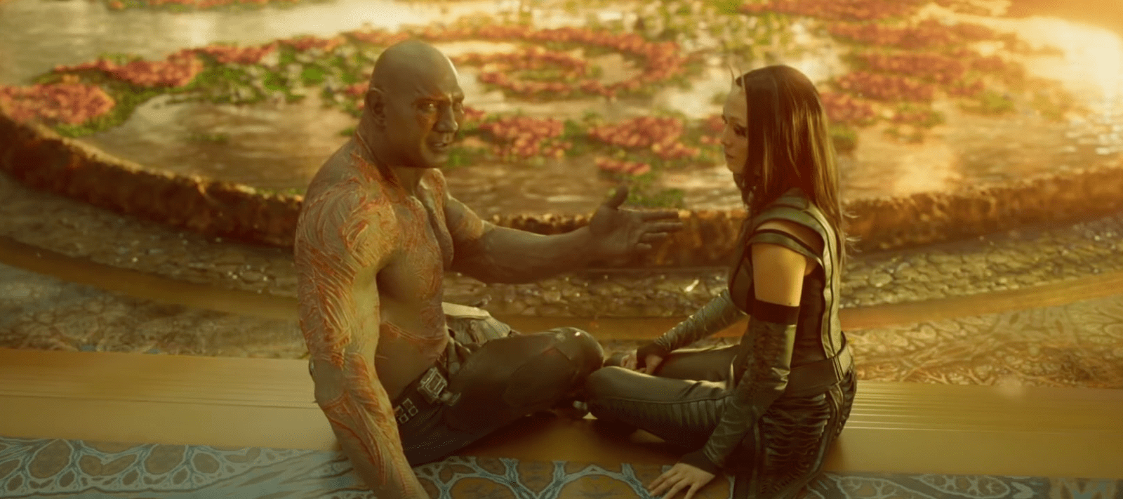 Drax and Mantis Guardians of the Galaxy vol. 2