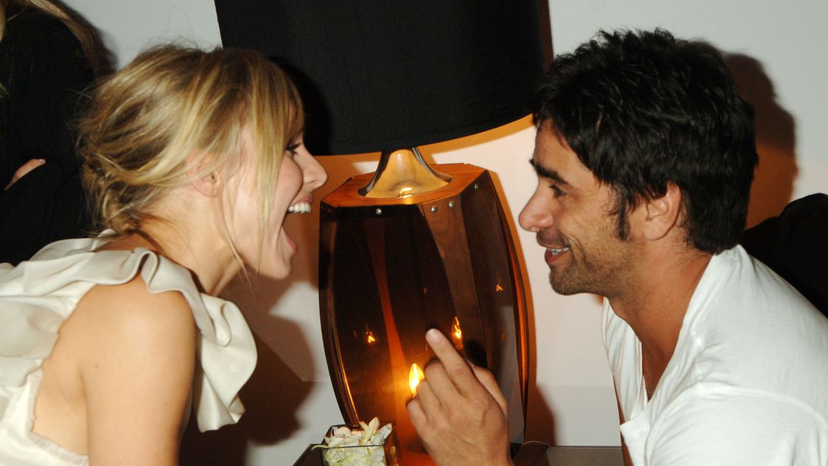 Kristen Bell and John Stamos