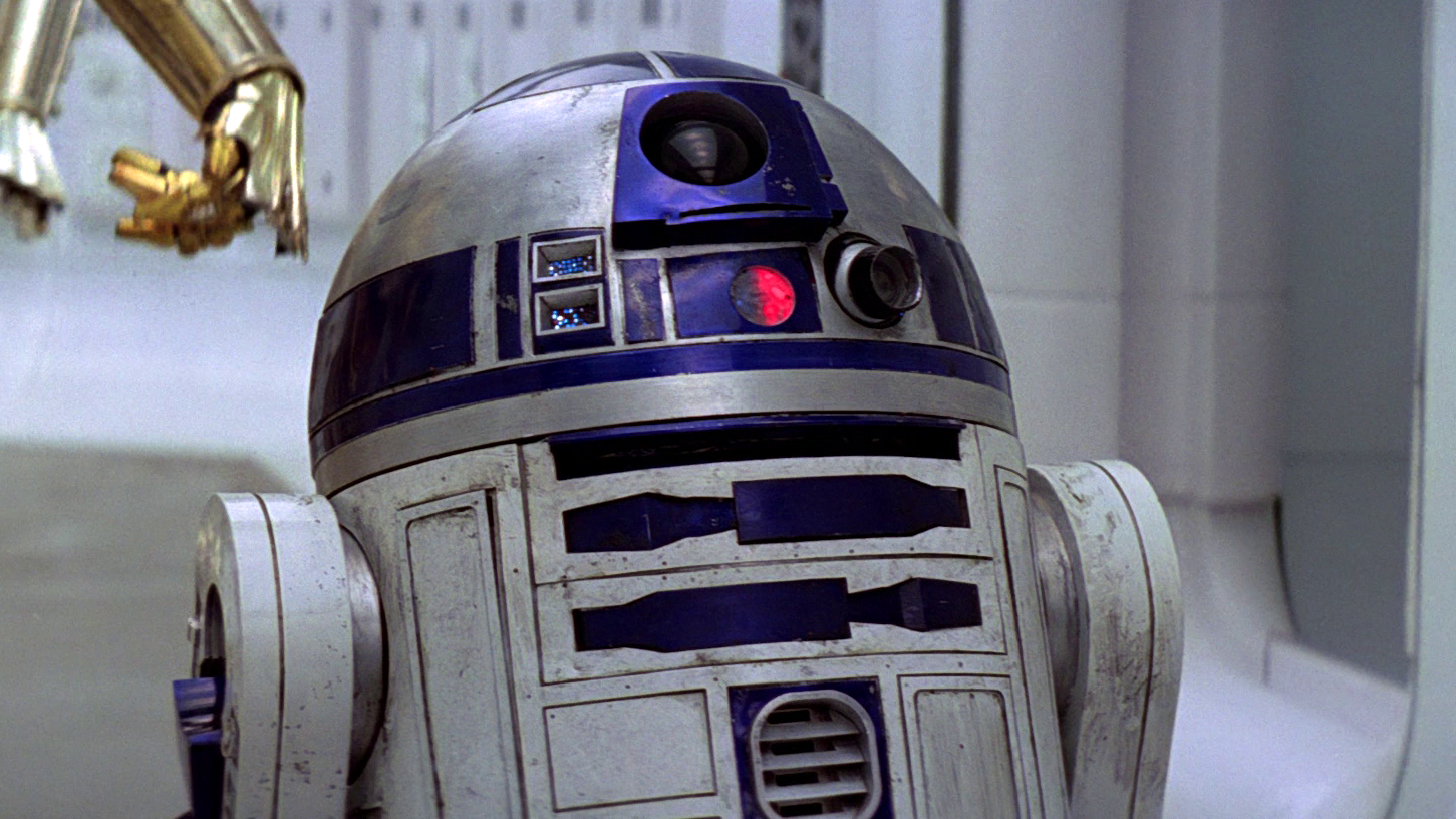 R2-D2 in Star Wars: A New Hope