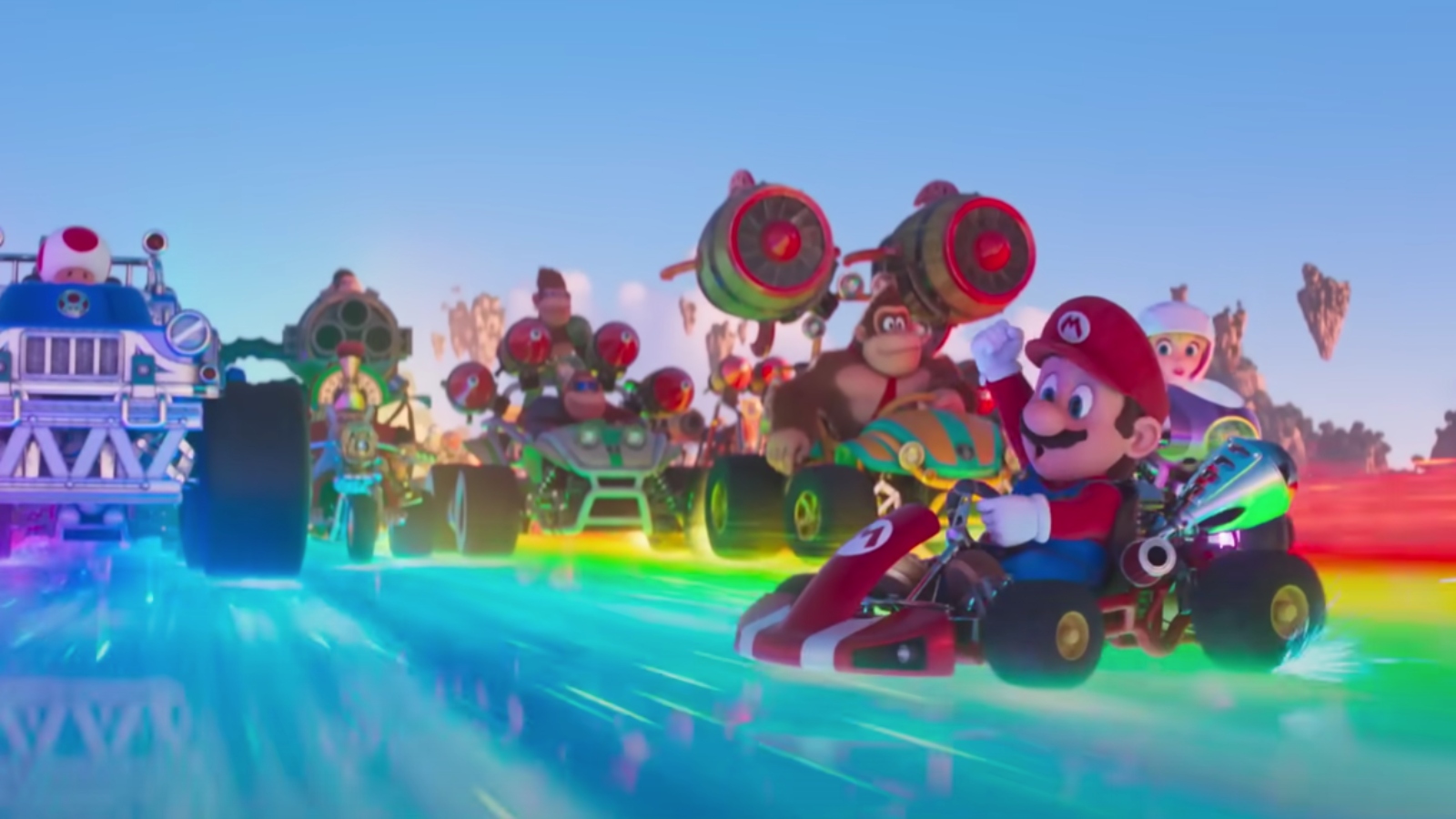 The Super Mario Bros. Movie Rainbow Road