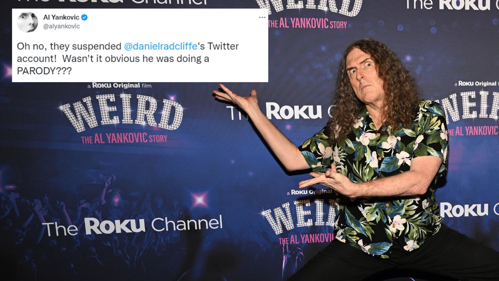 Weird Al Yankovic Daniel Radcliffe Twitter