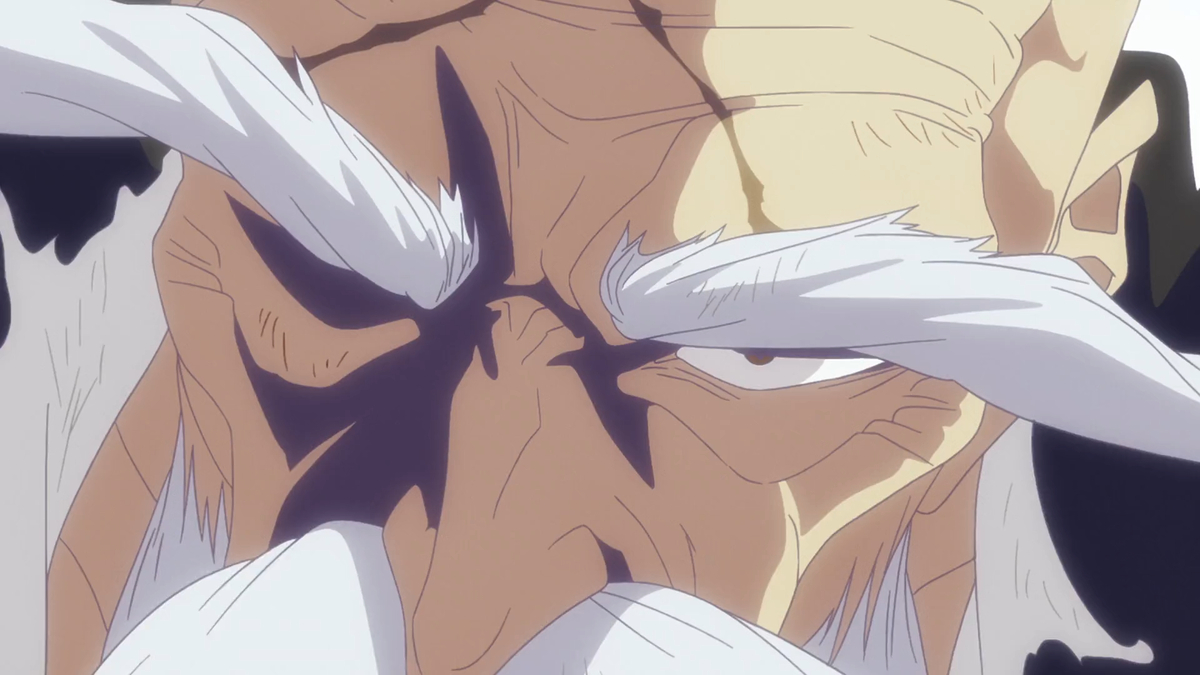 Yamamoto from Bleach: Thousand-Year Blood Way