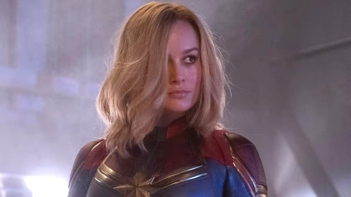 Brie Larson as Carol Danvers in 'Captain Marvel'
