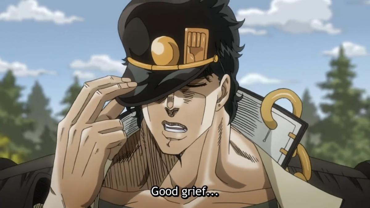 Jotaro Kujo from JoJo's Bizarre Adventure: Stardust Crusaders