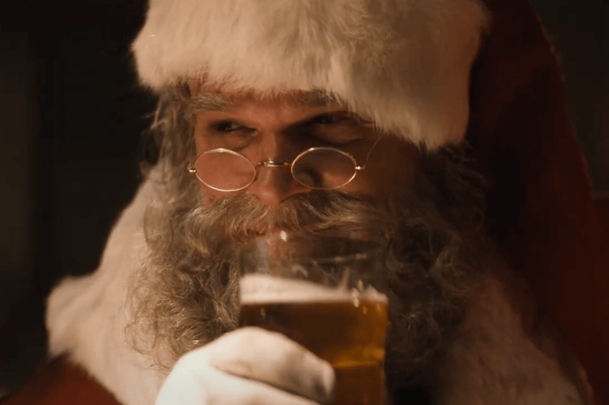 David Harbour as Santa Claus in Violent Night