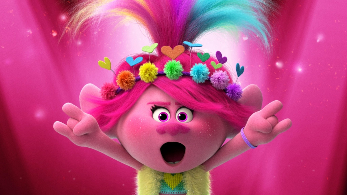Princess Poppy (Anna Kendrick) sings in Trolls