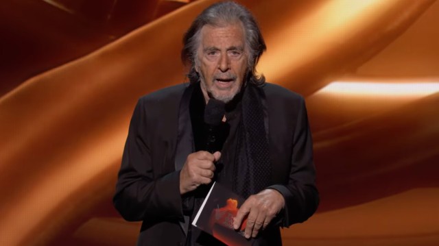 Al Pacino presents best performance at The Game Awards 2022