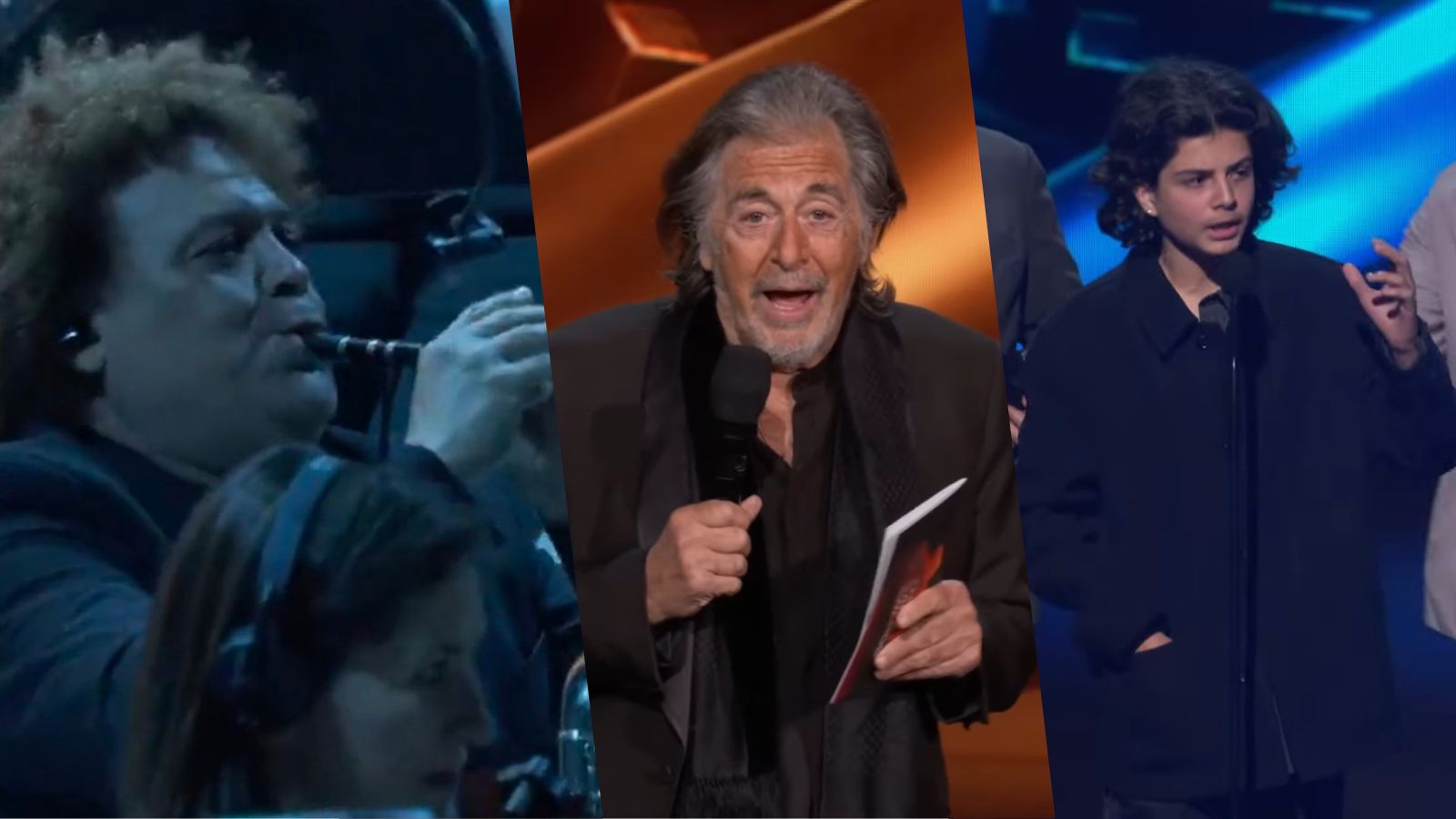 Flute guy al pachino bill clinton the game awards