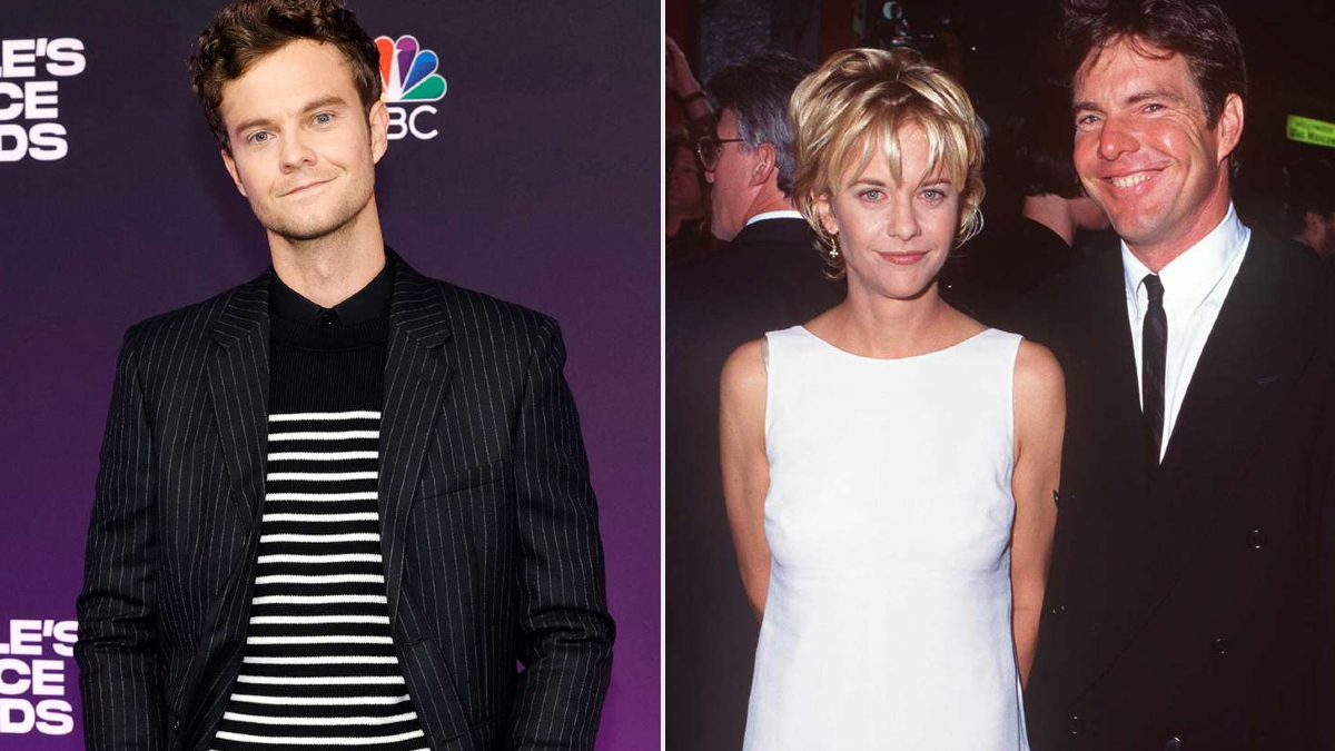 Jack Quaid and his parents Meg Ryan and Dennis Quaid