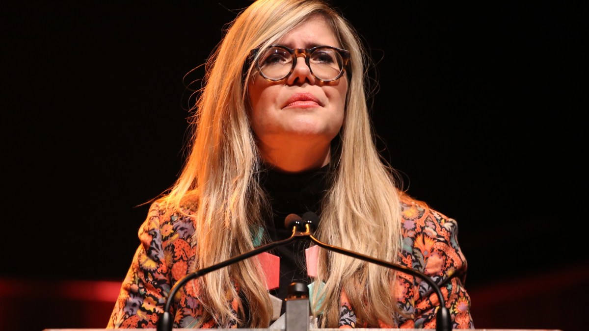 Emma Barnett at the #March4Women 2020