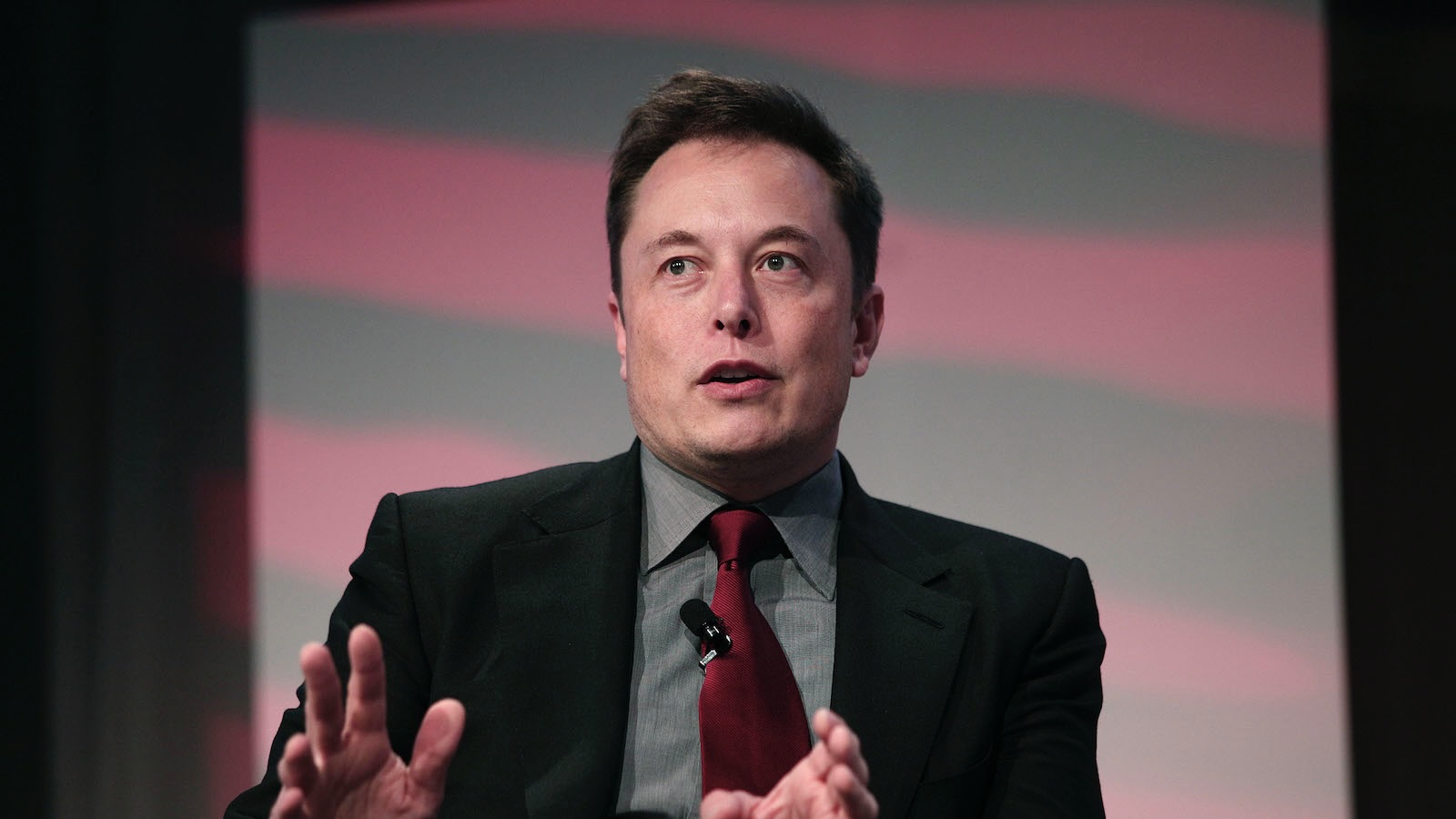 DETROIT, MI - Elon Musk, co-founder and CEO of Tesla Motors, speaks at the 2015 Automotive News World Congress January 13, 2015 in Detroit, Michigan