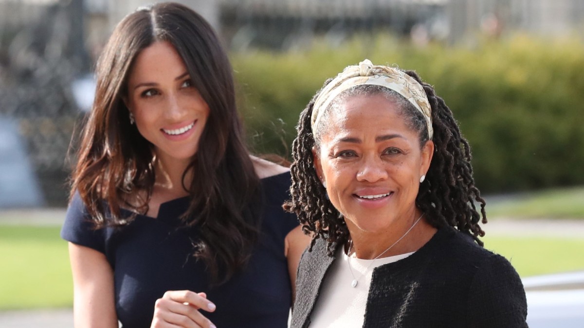 Meghan Markle with her mother, Doria Ragland