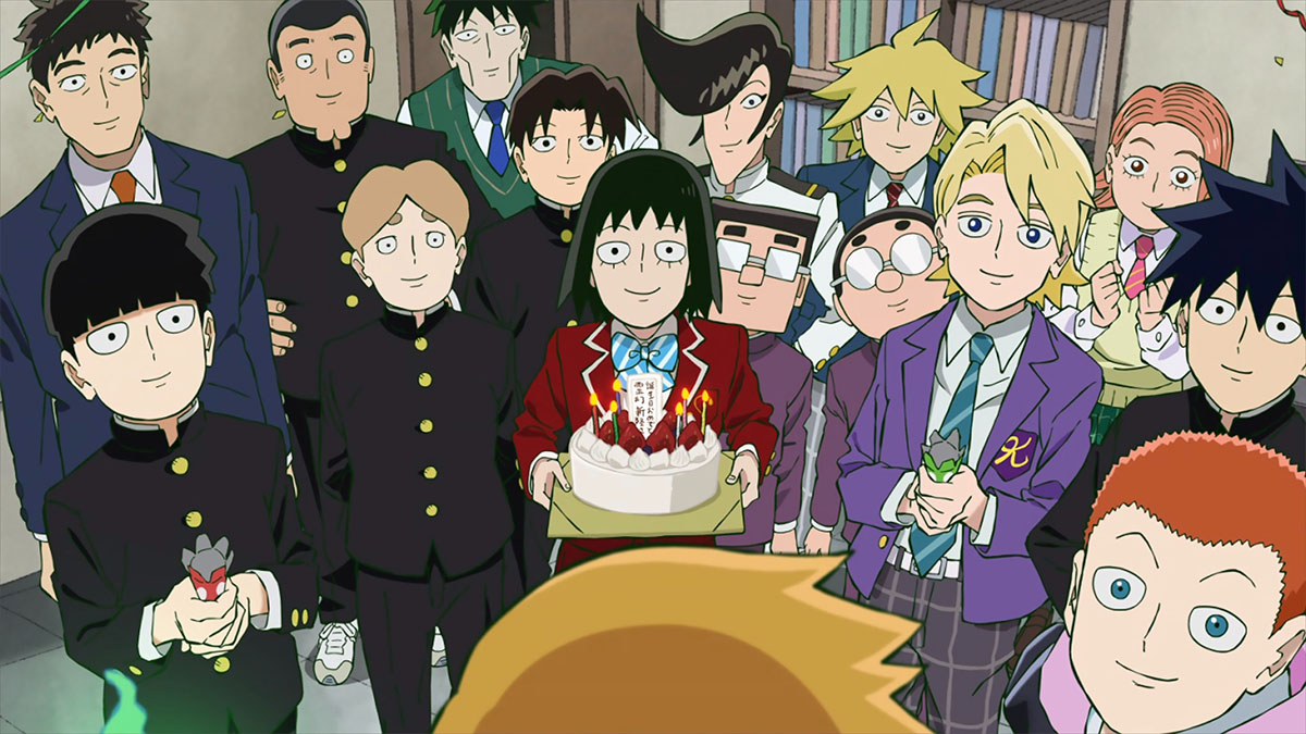 Mob Psycho 100 III Reigen's birthday party final episode