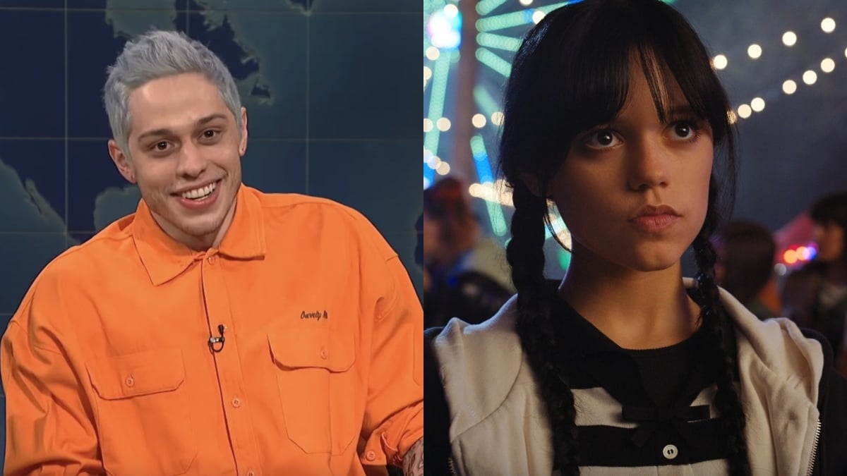 Pete Davidson SNL Jenna Ortega Wednesday