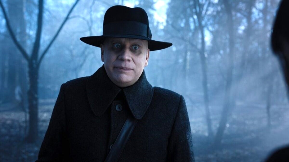 Fred Armisen as Uncle Fester Addams in 'Wednesday'