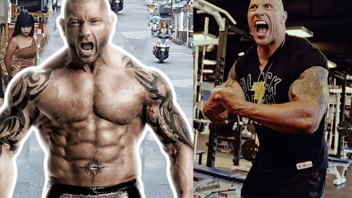 The Rock Dave Bautista