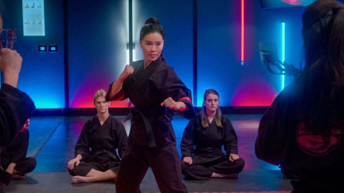 Alicia Hannah-Kim as Kim Da-Eun in Cobra Kai