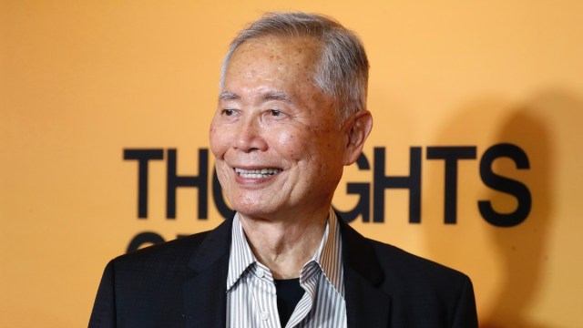 NEW YORK, NEW YORK - OCTOBER 13: George Takei attends "Thoughts Of A Colored Man" opening night at Golden Theatre on October 13, 2021 in New York City.