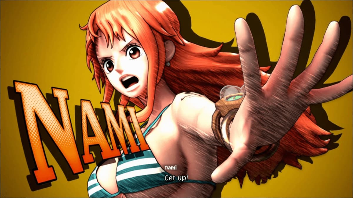 Nami in One Piece Odyssey