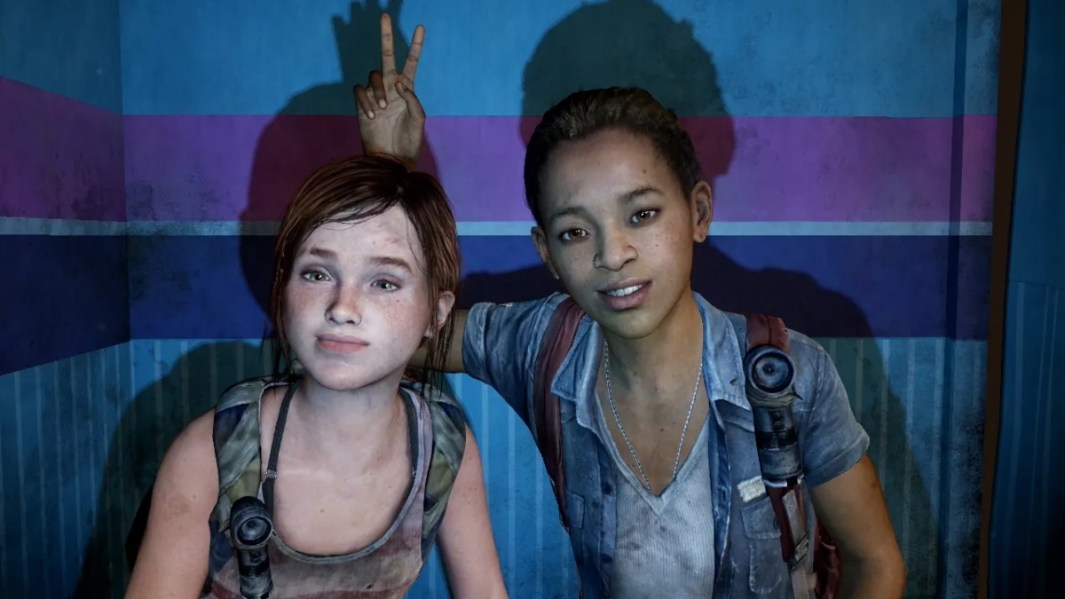 Ellie and Riley from The Last of Us