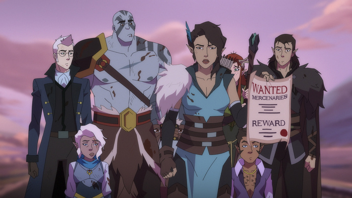 The ensemble of The Legend of Vox Machina
