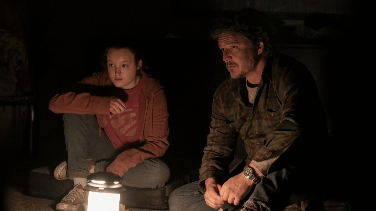 Pedro Pascal and Bella Ramsey as Joel and Ellie in 'The Last of Us' Episode 5