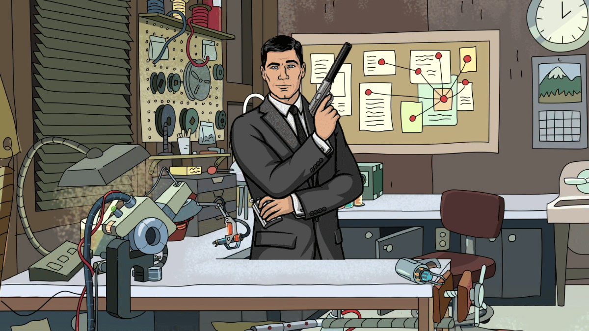 Archer in Rick and Morty