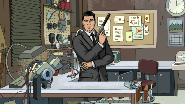 Archer in Rick and Morty