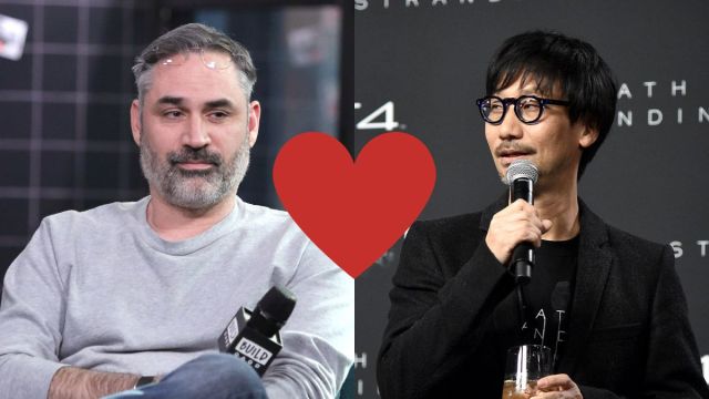 Worlds collide as Alex Garland meets up with video game auteur Hideo Kojima