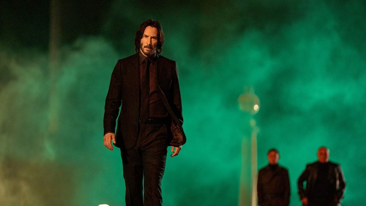 Keanu Reeves as John Wick in John Wick: Chapter 4.