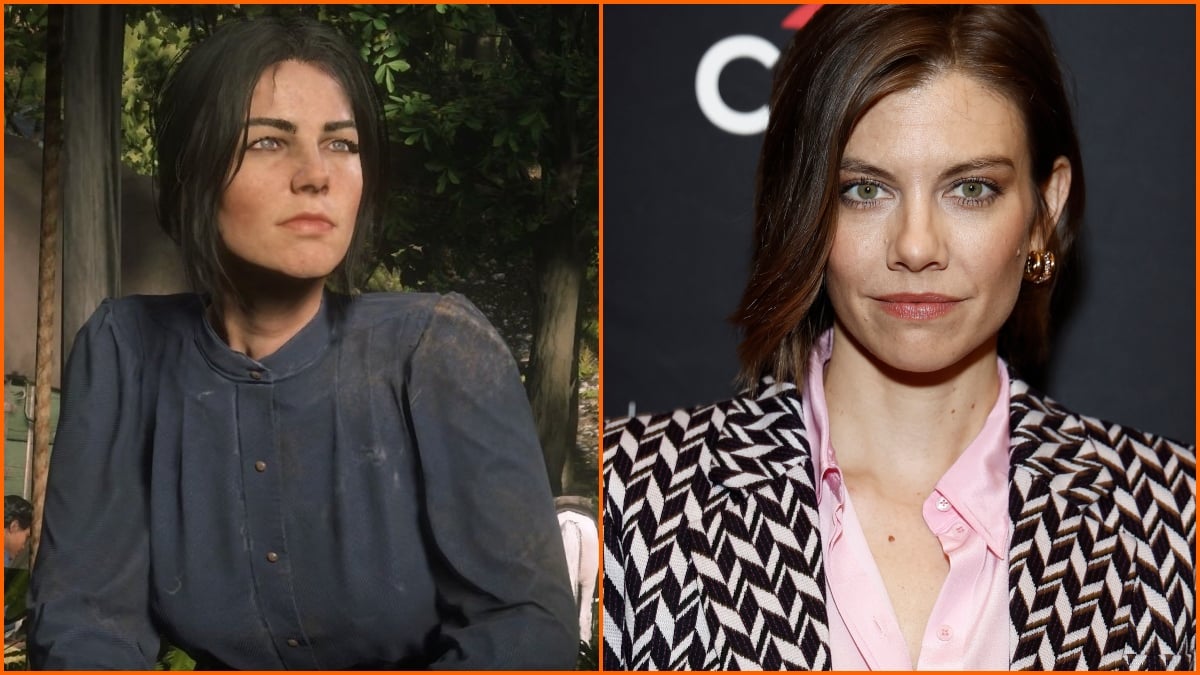 Abigail Roberts and Lauren Cohan