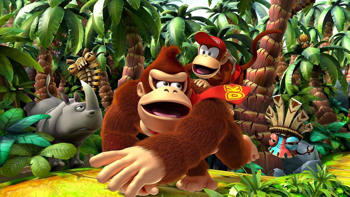 Donkey Kong and Diddy Kong