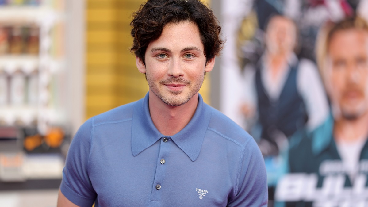 LOS ANGELES, CALIFORNIA - AUGUST 01: Logan Lerman attends the Los Angeles premiere of Columbia Pictures' "Bullet Train" at Regency Village Theatre on August 01, 2022 in Los Angeles, California.